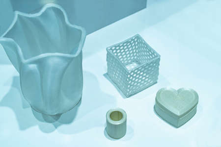 3D printer or additive manufacturing and robotic automation technology.の写真素材