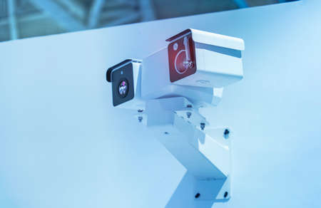 Control Recording And Inspection Electronic Cameras. Protection Property System Technologyの写真素材