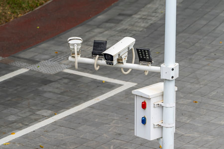 Control Recording And Inspection Electronic Cameras. Protection Property System Technology