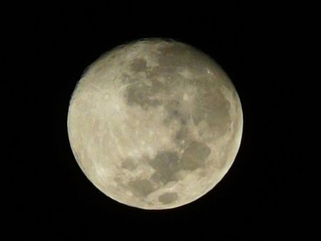 Full moon with different light setting