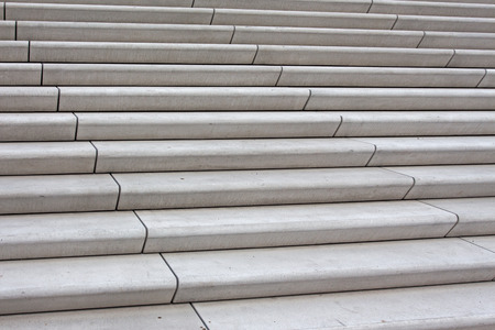 Stone steps of stairs in city Hamburgの写真素材
