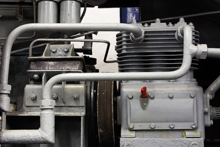 The Mechanical parts of the old engineの写真素材