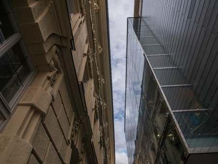 The old buildings in city Innsbruck, Austria .の写真素材