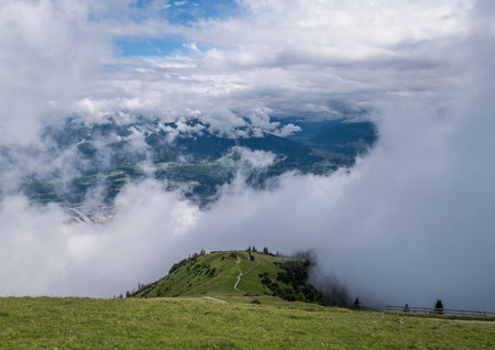 The mountains of Alps in Tyrol, Austria  .の写真素材