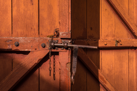 The old door of Marienburg Castle, Germany .の写真素材