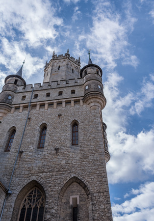 The old and acient Marienburg Castle, Germanyの写真素材