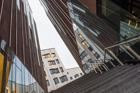 The architecture in city Hamburg, Germany .の写真素材