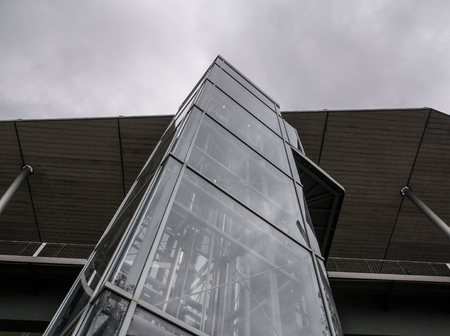 The architecture in city Wolfsburg, Germany .の写真素材