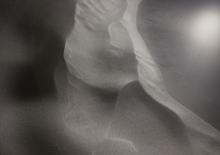 The abstract background of a sand dune .の写真素材