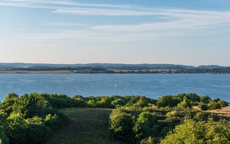 The landscape on island Ruegen, Germany .の写真素材