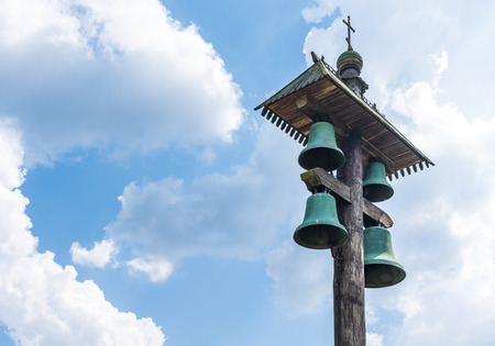 The bell of Russian Orthodox Church in Gifhorn, Germany .の写真素材