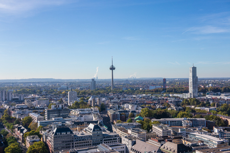 City Cologne in the sunlight, Germany .の写真素材