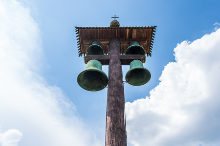 The bell of Russian Orthodox Church in Gifhorn, Germany .の写真素材
