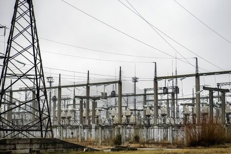 New safe confinement arch over reactor 4 of Chornobyl Nuclear Power Station. Chernobyl, Ukraine, 