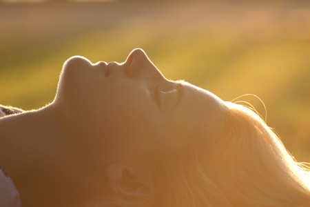 Orange Horizonの写真素材