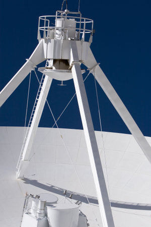 Very Large Array radio telescope detail