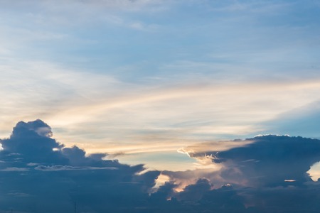Sunset Sky Backgroundの写真素材