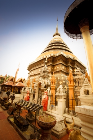 temple Lampang Thailandの写真素材