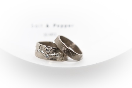 Wedding ringsの写真素材