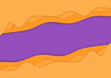 abstract background and paper cut shapes, vector design layout for business presentations, flyers, posters and invitationsのイラスト素材