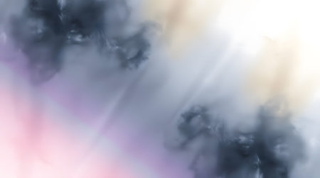 A mesmerizing abstract artwork created with watercolor techniques. The image features a blend of soft pastel colorsの素材