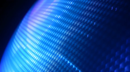 high-resolution photo or 3D render showcasing the intricate interlaced pattern of a carbon fiber textureの素材