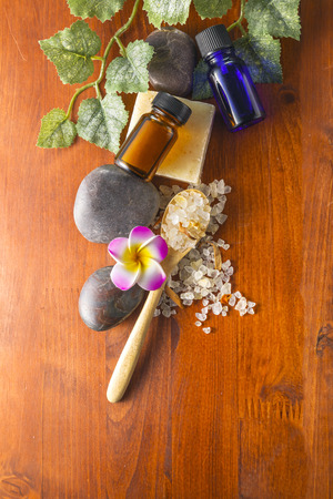 Spa Bath Salt imageの写真素材