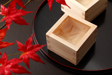 Japanese SAKEの写真素材