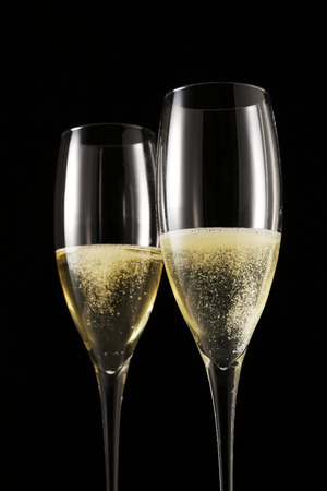 Champagne Sparkling wineの写真素材