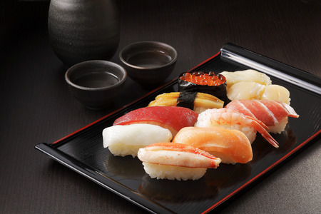 Sushi Japanese foodの写真素材