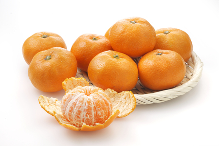 Japanese Mandarin orangeの写真素材