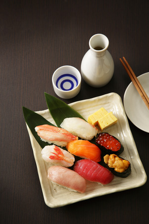 Sushi Japanese foodの写真素材