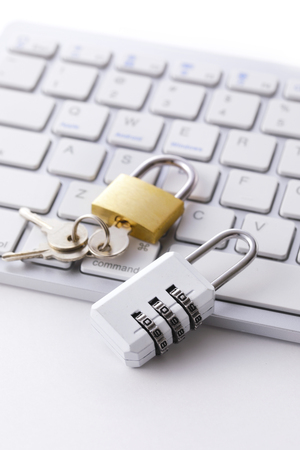 Password key imageの写真素材