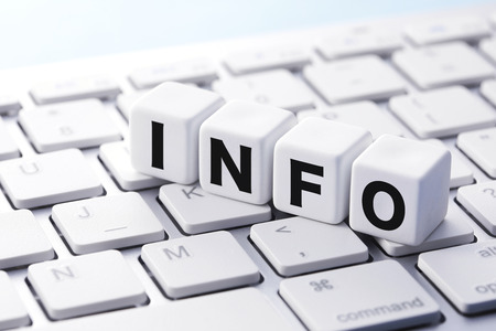 Information words conceptの写真素材