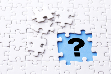 Question mark imageの写真素材