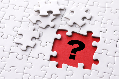 Question mark imageの写真素材