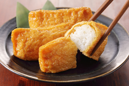 Japanese food Sushi pocketの写真素材