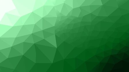 abstract green polygon photo design frome illustration for background.の写真素材