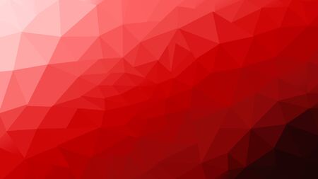 abstract red polygon photo design frome illustration for background.の写真素材