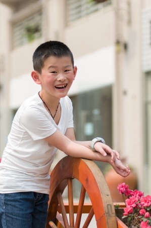 Children are happy workの写真素材