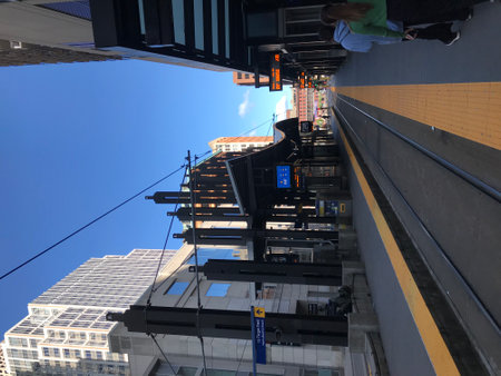 public transportationの写真素材