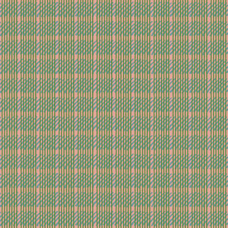 Green textured pattern of abstract geometric elements in green shades for fabric, for cover.のイラスト素材