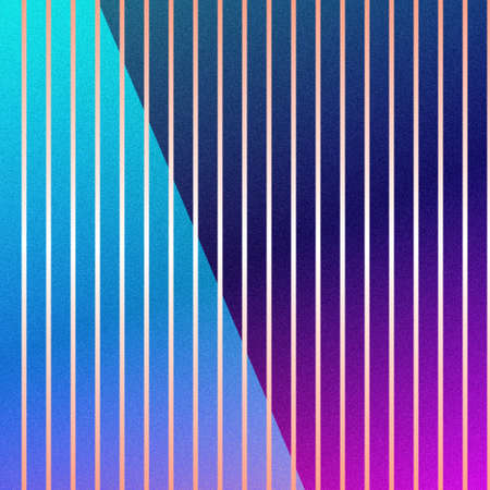 Abstract background of blue-violet gradient fills and vertical light stripes.のイラスト素材