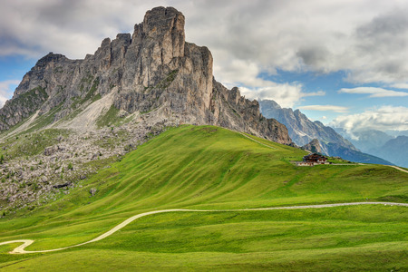 Dolomites Alps Mountainsの写真素材