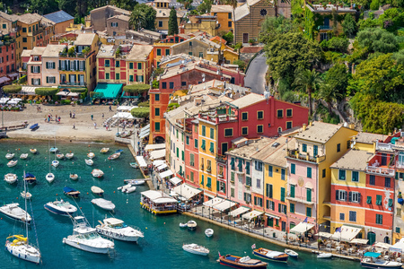 Landscape Portofino Liguria Italyのeditorial素材