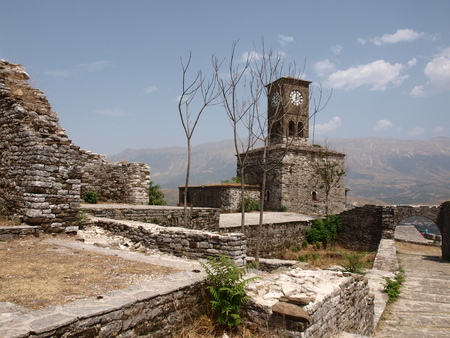 Albania, castle of Gjirokastra (2)のeditorial素材
