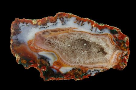 Agate. Origin:  Morocco, Asni.  Andrzej Kuzma collection.