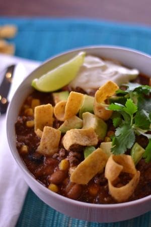 Taco Soupの写真素材