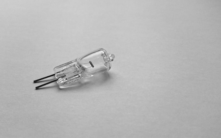 The small halogen lampの写真素材