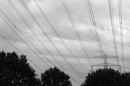 Electricity Pylonの写真素材
